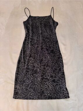 Vintage Jump Black Sparkle Dress